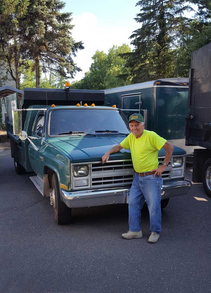 Felicé (Phil) Fierro started the landscaping business in 1959